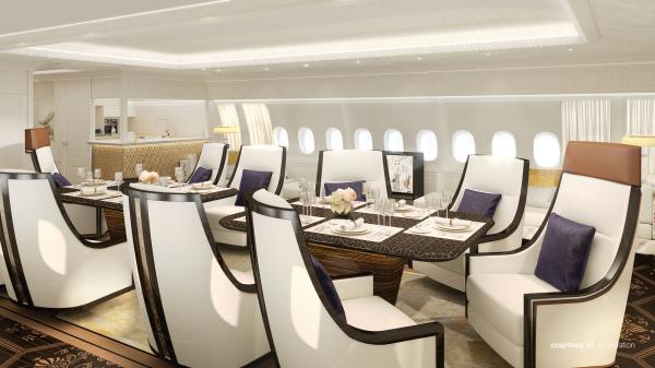 Hãng Boeing ra mắt 2 mẫu máy bay siêu sang, một chuyến có thể bay nửa vòng trái đất Hãng Boeing ra mắt 2 mẫu máy bay siêu sang, một chuyến có thể bay nửa vòng trái đất