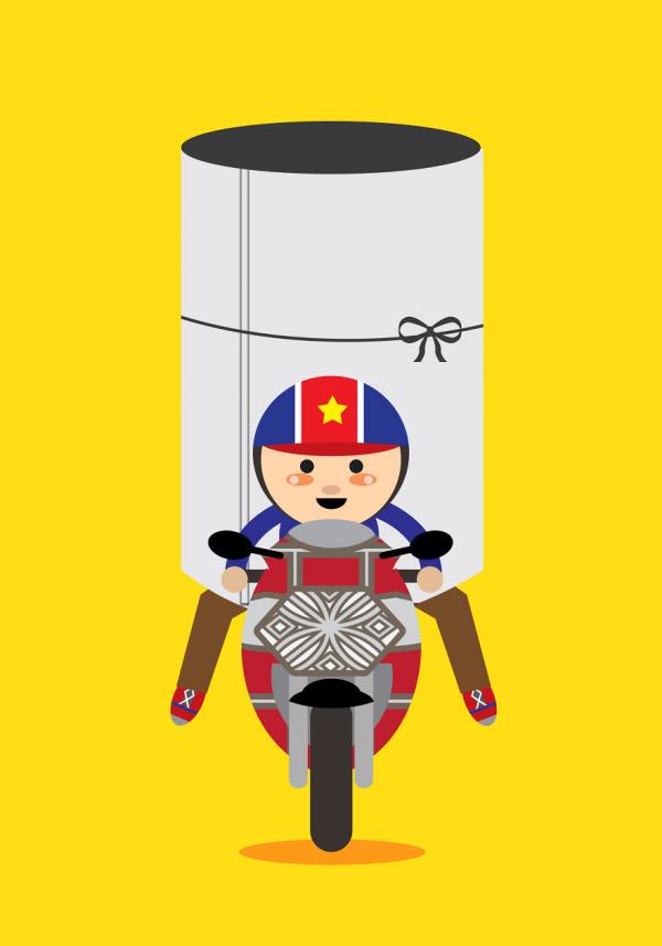 Báo Tây thích thú với những chiếc xe 'đa-zi-năng' của Việt Nam Báo Tây thích thú với những chiếc xe 'đa-zi-năng' của Việt Nam