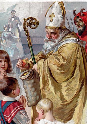 Krampus - Phiên bản đen tối của Santa Claus và cách trừng phạt trẻ hư nghe thôi cũng rùng mình Krampus - Phiên bản đen tối của Santa Claus và cách trừng phạt trẻ hư nghe thôi cũng rùng mình