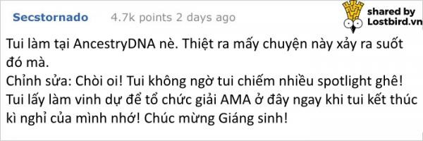 Chọn bộ sản phẩm xét nghiệm DNA làm quà Giáng sinh để rồi nhận một cái kết cay đắng Chọn bộ sản phẩm xét nghiệm DNA làm quà Giáng sinh để rồi nhận một cái kết cay đắng