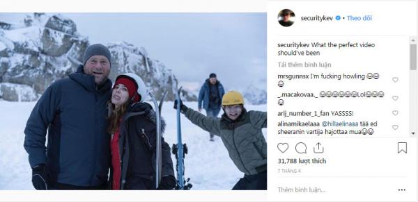 Chàng vệ sĩ 'lầy lội' của Ed Sheeran suốt ngày đăng ảnh lên Instagram trêu chọc ông chủ Chàng vệ sĩ 'lầy lội' của Ed Sheeran suốt ngày đăng ảnh lên Instagram trêu chọc ông chủ