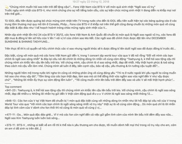 Fans Việt 'chịu chơi' thuê hẳn máy bay để treo băng rôn chúc mừng sinh nhật V (BTS) Fans Việt 'chịu chơi' thuê hẳn máy bay để treo băng rôn chúc mừng sinh nhật V (BTS)