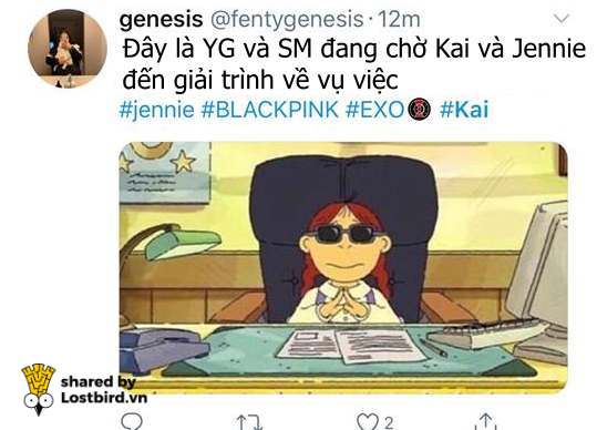 Jennie và Kai hẹn hò: Dân mạng hóa cú sốc đầu năm thành loạt meme hài điên đảo Jennie và Kai hẹn hò: Dân mạng hóa cú sốc đầu năm thành loạt meme hài điên đảo