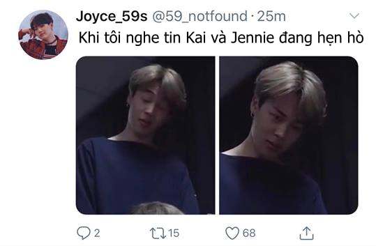 Jennie và Kai hẹn hò: Dân mạng hóa cú sốc đầu năm thành loạt meme hài điên đảo Jennie và Kai hẹn hò: Dân mạng hóa cú sốc đầu năm thành loạt meme hài điên đảo