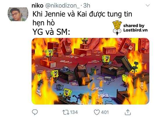 Jennie và Kai hẹn hò: Dân mạng hóa cú sốc đầu năm thành loạt meme hài điên đảo Jennie và Kai hẹn hò: Dân mạng hóa cú sốc đầu năm thành loạt meme hài điên đảo
