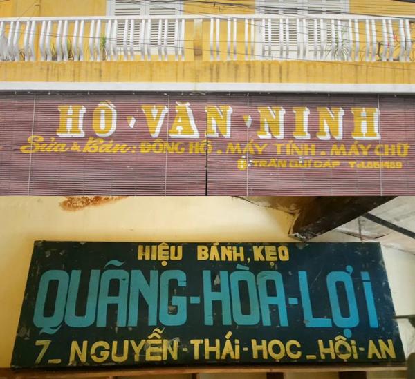 Cái 'hồn' của biển hiệu Hội An đầy hoài cổ được thu về dưới bàn tay chàng họa sĩ trẻ Cái 'hồn' của biển hiệu Hội An đầy hoài cổ được thu về dưới bàn tay chàng họa sĩ trẻ