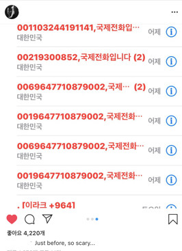 Chị gái Kyuhyun kêu cứu trên Instagram khi bị fan cuồng của em theo dõi, dọa giết suốt 3 năm Chị gái Kyuhyun kêu cứu trên Instagram khi bị fan cuồng của em theo dõi, dọa giết suốt 3 năm