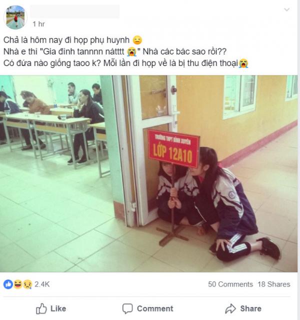 Cười ra nước mắt với loạt ảnh họp phụ huynh cuối năm - bi kịch mùa cận tết của học sinh chúng mình Cười ra nước mắt với loạt ảnh họp phụ huynh cuối năm - bi kịch mùa cận tết của học sinh chúng mình