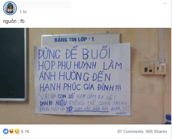 Cười ra nước mắt với loạt ảnh họp phụ huynh cuối năm - bi kịch mùa cận tết của học sinh chúng mình Cười ra nước mắt với loạt ảnh họp phụ huynh cuối năm - bi kịch mùa cận tết của học sinh chúng mình