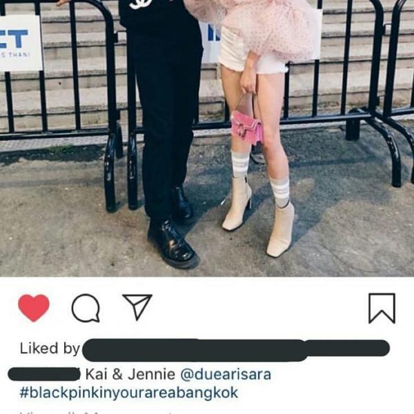 Thấp thoáng thấy cặp đôi Kai - Jennie ở concert Black Pink, dân tình ngã ngửa khi biết sự thật Thấp thoáng thấy cặp đôi Kai - Jennie ở concert Black Pink, dân tình ngã ngửa khi biết sự thật