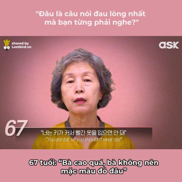 'Câu nói đau lòng nhất bạn từng phải nghe?': Đây là đáp án của 70 người Hàn từ 5 đến 74 tuổi 'Câu nói đau lòng nhất bạn từng phải nghe?': Đây là đáp án của 70 người Hàn từ 5 đến 74 tuổi