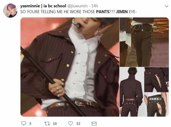 Bạn còn nhớ chiếc quần 18+ của Palomo không, Jimin (BTS) đã diện nó trên truyền hình rồi này Bạn còn nhớ chiếc quần 18+ của Palomo không, Jimin (BTS) đã diện nó trên truyền hình rồi này