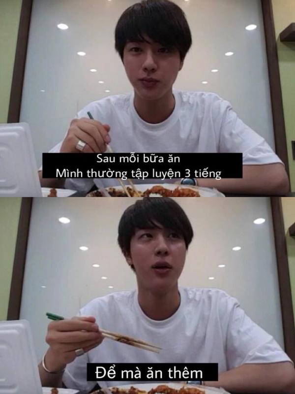 Những phát ngôn hài để đời của Jin (BTS) - quý ông đẹp trai 'dị ứng với sự nghiêm túc' Những phát ngôn hài để đời của Jin (BTS) - quý ông đẹp trai 'dị ứng với sự nghiêm túc'