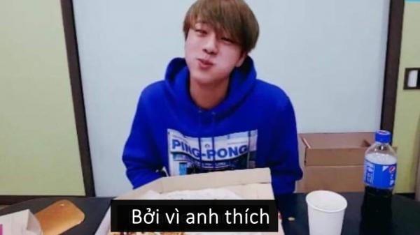 Những phát ngôn hài để đời của Jin (BTS) - quý ông đẹp trai 'dị ứng với sự nghiêm túc' Những phát ngôn hài để đời của Jin (BTS) - quý ông đẹp trai 'dị ứng với sự nghiêm túc'