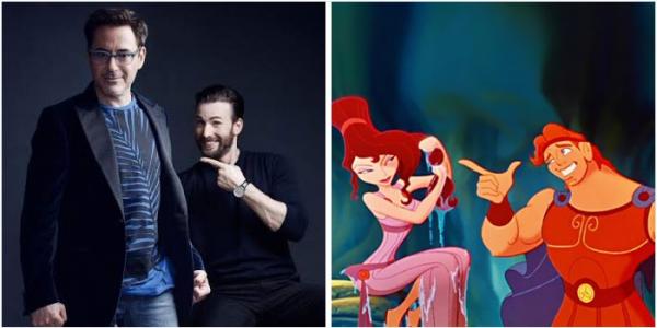 Robert Downey Jr. và Chris Evans thi nhau tìm điểm tương đồng giữa mình với nhân vật Disney Robert Downey Jr. và Chris Evans thi nhau tìm điểm tương đồng giữa mình với nhân vật Disney