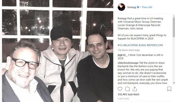 YG 'thả thính' kế hoạch Mỹ tiến của Black Pink, fan lo lắng vì từng thấy cách 'bố Yang' đối xử với CL YG 'thả thính' kế hoạch Mỹ tiến của Black Pink, fan lo lắng vì từng thấy cách 'bố Yang' đối xử với CL