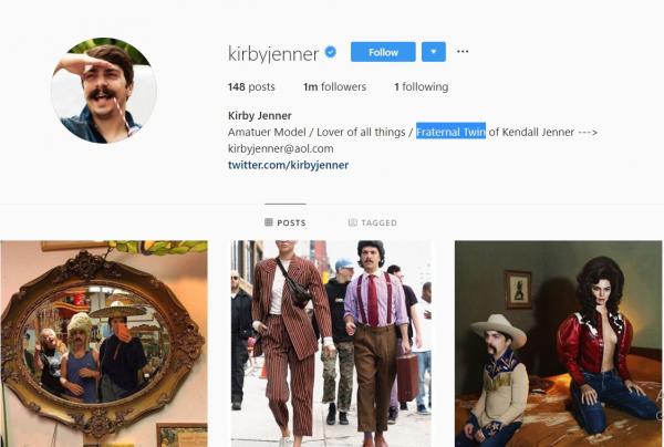Tài năng 'chụp hình ké fame' Kendall Jenner đã giúp anh chàng này sở hữu hơn 1 triệu người theo dõi trên Instagram Tài năng 'chụp hình ké fame' Kendall Jenner đã giúp anh chàng này sở hữu hơn 1 triệu người theo dõi trên Instagram