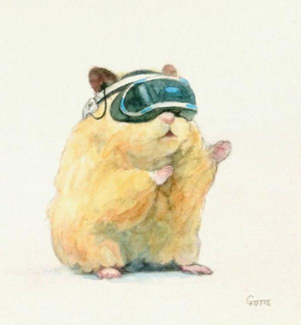 Bộ tranh cuộc sống thường nhật của bé hamster khiến ai cũng á ố vì quá dễ thương Bộ tranh cuộc sống thường nhật của bé hamster khiến ai cũng á ố vì quá dễ thương