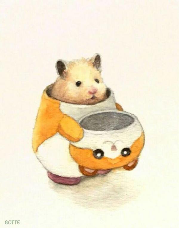 Bộ tranh cuộc sống thường nhật của bé hamster khiến ai cũng á ố vì quá dễ thương Bộ tranh cuộc sống thường nhật của bé hamster khiến ai cũng á ố vì quá dễ thương