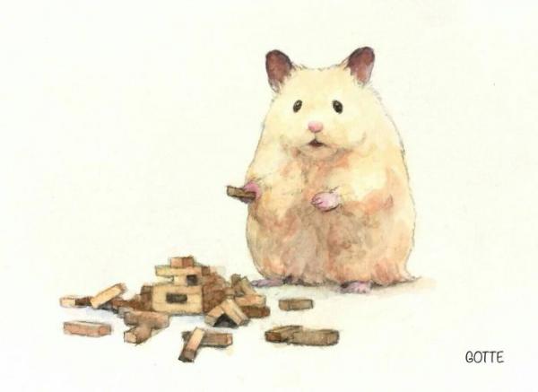 Bộ tranh cuộc sống thường nhật của bé hamster khiến ai cũng á ố vì quá dễ thương Bộ tranh cuộc sống thường nhật của bé hamster khiến ai cũng á ố vì quá dễ thương