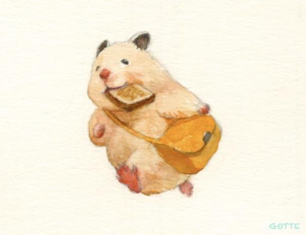 Bộ tranh cuộc sống thường nhật của bé hamster khiến ai cũng á ố vì quá dễ thương Bộ tranh cuộc sống thường nhật của bé hamster khiến ai cũng á ố vì quá dễ thương