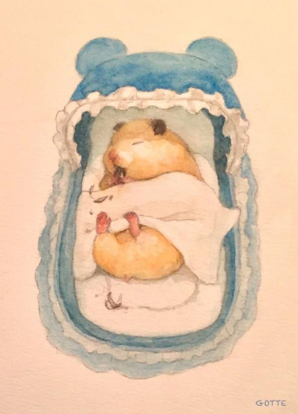 Bộ tranh cuộc sống thường nhật của bé hamster khiến ai cũng á ố vì quá dễ thương Bộ tranh cuộc sống thường nhật của bé hamster khiến ai cũng á ố vì quá dễ thương