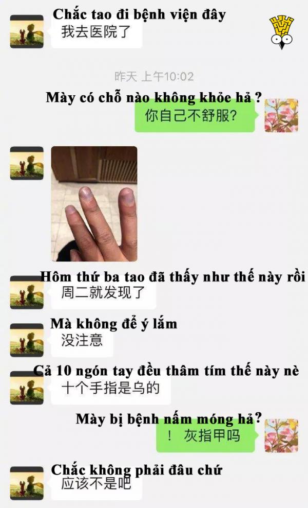 Thanh niên Trung Quốc tưởng mình sắp chết khi mười đầu ngón tay bầm tím, hóa ra do quần jeans phai màu Thanh niên Trung Quốc tưởng mình sắp chết khi mười đầu ngón tay bầm tím, hóa ra do quần jeans phai màu
