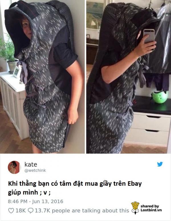 Những lần shopping online 'một lần bất tín, vạn lần bất tin' Những lần shopping online 'một lần bất tín, vạn lần bất tin'