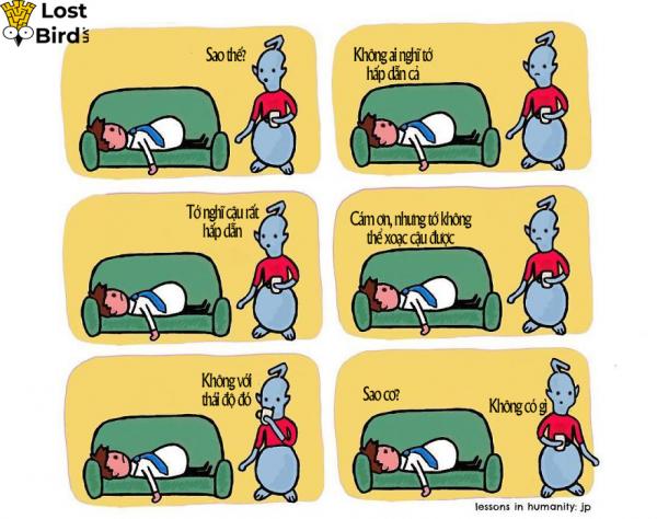 Vui một chút với bộ tranh: Khi người Trái Đất dạy người ngoài hành tinh về nhân tình thế thái Vui một chút với bộ tranh: Khi người Trái Đất dạy người ngoài hành tinh về nhân tình thế thái