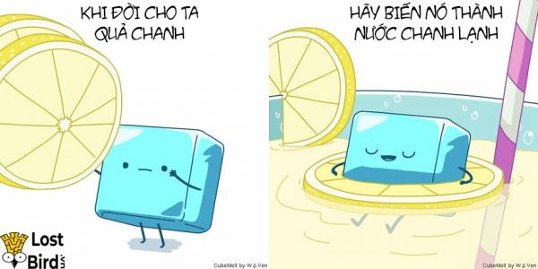 Bộ tranh cười rồi suy ngẫm: Có gì xảy ra trong cuộc đời kéo dài vài giờ của một cục nước đá? Bộ tranh cười rồi suy ngẫm: Có gì xảy ra trong cuộc đời kéo dài vài giờ của một cục nước đá?