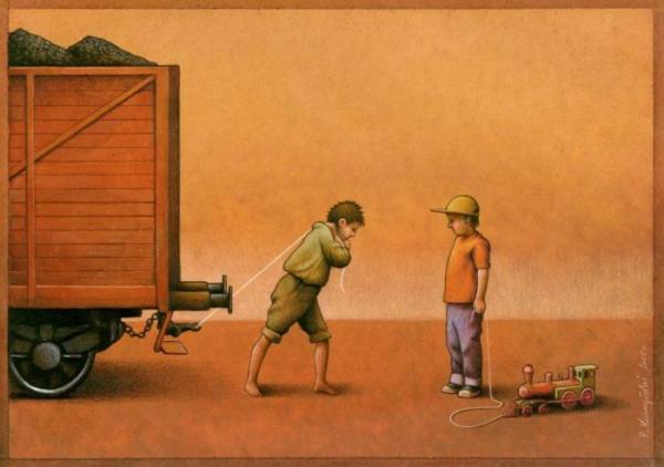 Loạt tranh lột tả sâu sắc sự thật phũ phàng về thế giới ngày nay khiến bạn giật mình Loạt tranh lột tả sâu sắc sự thật phũ phàng về thế giới ngày nay khiến bạn giật mình