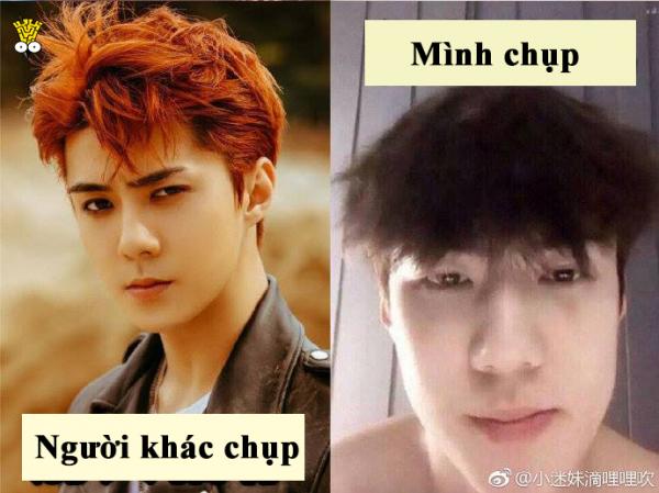 Cười mệt mỏi với loạt ảnh so sánh 'ngươi khác chụp - mình chụp' của các nam thần Châu Á Cười mệt mỏi với loạt ảnh so sánh 'ngươi khác chụp - mình chụp' của các nam thần Châu Á