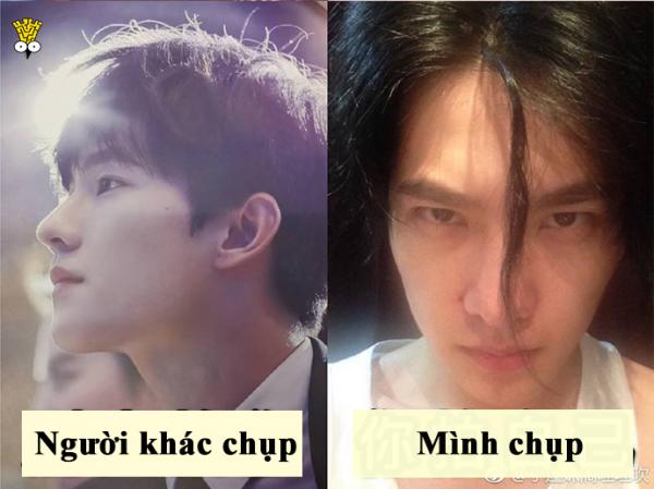 Cười mệt mỏi với loạt ảnh so sánh 'ngươi khác chụp - mình chụp' của các nam thần Châu Á Cười mệt mỏi với loạt ảnh so sánh 'ngươi khác chụp - mình chụp' của các nam thần Châu Á