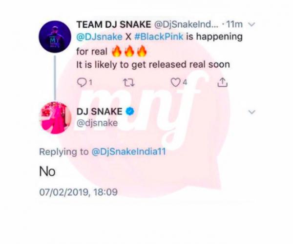 Chỉ theo dõi Lisa, DJ Snake bị fan Black Pink chỉ trích để đòi công bằng cho các thành viên còn lại Chỉ theo dõi Lisa, DJ Snake bị fan Black Pink chỉ trích để đòi công bằng cho các thành viên còn lại