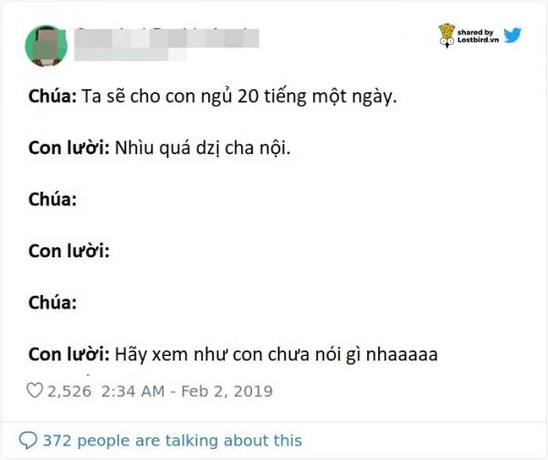 Chúa đã nghĩ gì khi ngài sáng tạo ra các loài sinh vật này nhỉ? Chúa đã nghĩ gì khi ngài sáng tạo ra các loài sinh vật này nhỉ?
