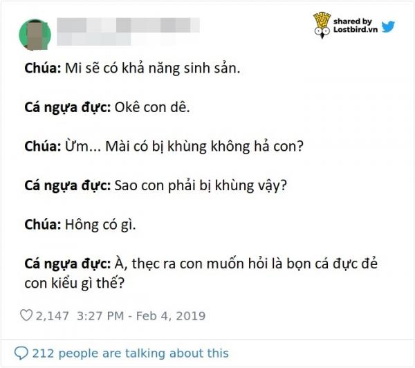 Chúa đã nghĩ gì khi ngài sáng tạo ra các loài sinh vật này nhỉ? Chúa đã nghĩ gì khi ngài sáng tạo ra các loài sinh vật này nhỉ?