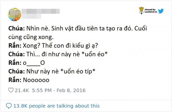 Chúa đã nghĩ gì khi ngài sáng tạo ra các loài sinh vật này nhỉ? Chúa đã nghĩ gì khi ngài sáng tạo ra các loài sinh vật này nhỉ?
