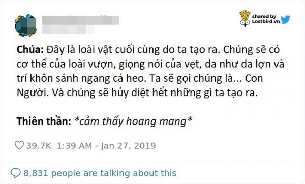 Chúa đã nghĩ gì khi ngài sáng tạo ra các loài sinh vật này nhỉ? Chúa đã nghĩ gì khi ngài sáng tạo ra các loài sinh vật này nhỉ?