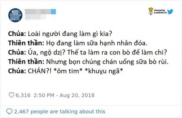 Chúa đã nghĩ gì khi ngài sáng tạo ra các loài sinh vật này nhỉ? Chúa đã nghĩ gì khi ngài sáng tạo ra các loài sinh vật này nhỉ?