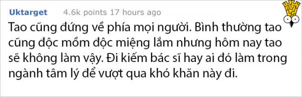 Chàng trai trầm cảm đăng hình lên Reddit để bị chế giễu nhưng lại nhận được kết quả bất ngờ Chàng trai trầm cảm đăng hình lên Reddit để bị chế giễu nhưng lại nhận được kết quả bất ngờ