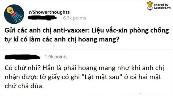 Khi những anti-vaxxer lên tiếng và phần còn lại của thế giới đáp trả họ Khi những anti-vaxxer lên tiếng và phần còn lại của thế giới đáp trả họ