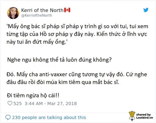 Khi những anti-vaxxer lên tiếng và phần còn lại của thế giới đáp trả họ Khi những anti-vaxxer lên tiếng và phần còn lại của thế giới đáp trả họ