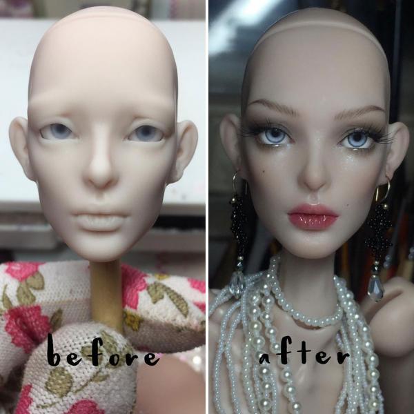 Nghệ sĩ biến những con búp bê rẻ tiền thành siêu phẩm sống động như thật Nghệ sĩ biến những con búp bê rẻ tiền thành siêu phẩm sống động như thật