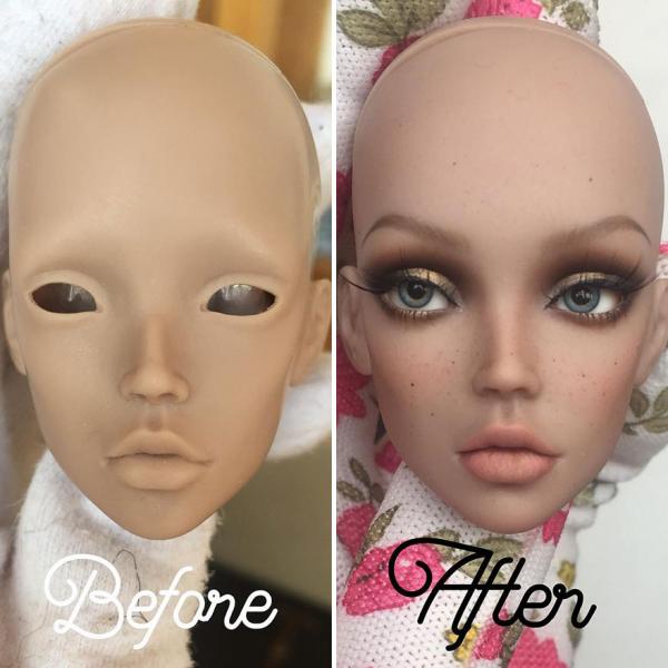 Nghệ sĩ biến những con búp bê rẻ tiền thành siêu phẩm sống động như thật Nghệ sĩ biến những con búp bê rẻ tiền thành siêu phẩm sống động như thật