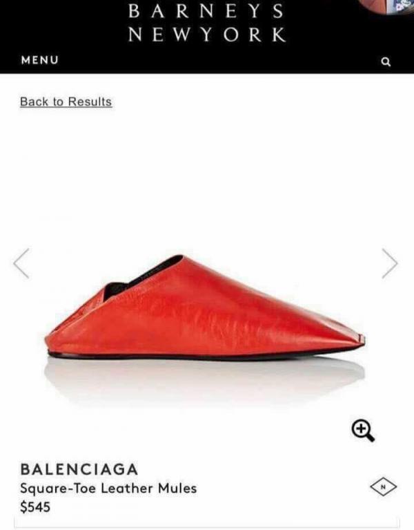 McDonald's 'đá xéo' đôi giày hiệu 13 triệu của Balenciaga McDonald's 'đá xéo' đôi giày hiệu 13 triệu của Balenciaga