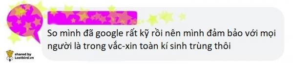Cười ra nước mắt khi nghe anti-vaxxer đưa ra những lí do bài trừ vắc-xin: Còn gì ngớ ngẩn hơn? Cười ra nước mắt khi nghe anti-vaxxer đưa ra những lí do bài trừ vắc-xin: Còn gì ngớ ngẩn hơn?
