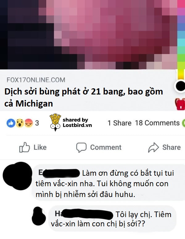 Cười ra nước mắt khi nghe anti-vaxxer đưa ra những lí do bài trừ vắc-xin: Còn gì ngớ ngẩn hơn? Cười ra nước mắt khi nghe anti-vaxxer đưa ra những lí do bài trừ vắc-xin: Còn gì ngớ ngẩn hơn?