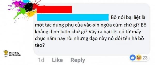Cười ra nước mắt khi nghe anti-vaxxer đưa ra những lí do bài trừ vắc-xin: Còn gì ngớ ngẩn hơn? Cười ra nước mắt khi nghe anti-vaxxer đưa ra những lí do bài trừ vắc-xin: Còn gì ngớ ngẩn hơn?