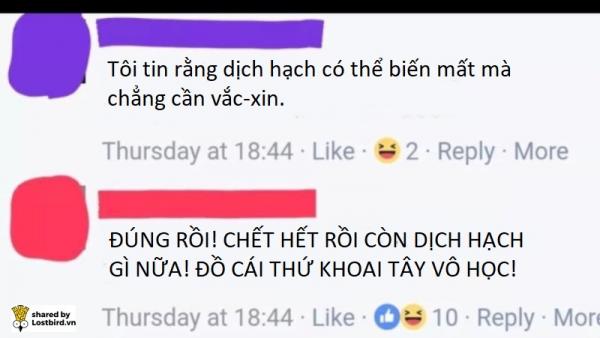 Cười ra nước mắt khi nghe anti-vaxxer đưa ra những lí do bài trừ vắc-xin: Còn gì ngớ ngẩn hơn? Cười ra nước mắt khi nghe anti-vaxxer đưa ra những lí do bài trừ vắc-xin: Còn gì ngớ ngẩn hơn?