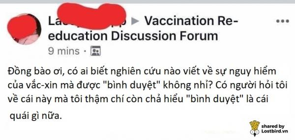 Cười ra nước mắt khi nghe anti-vaxxer đưa ra những lí do bài trừ vắc-xin: Còn gì ngớ ngẩn hơn? Cười ra nước mắt khi nghe anti-vaxxer đưa ra những lí do bài trừ vắc-xin: Còn gì ngớ ngẩn hơn?